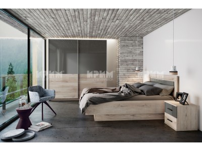 Σετ κρεβατοκάμαρας City 7045